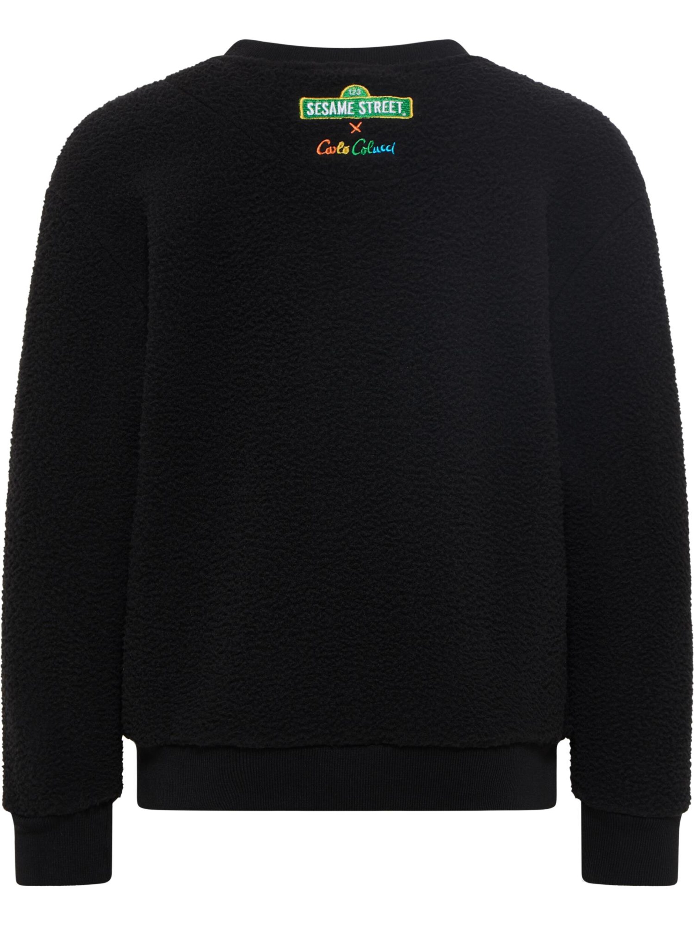 Carlo Colucci Sweatshirt 'Defabianis' in Schwarz