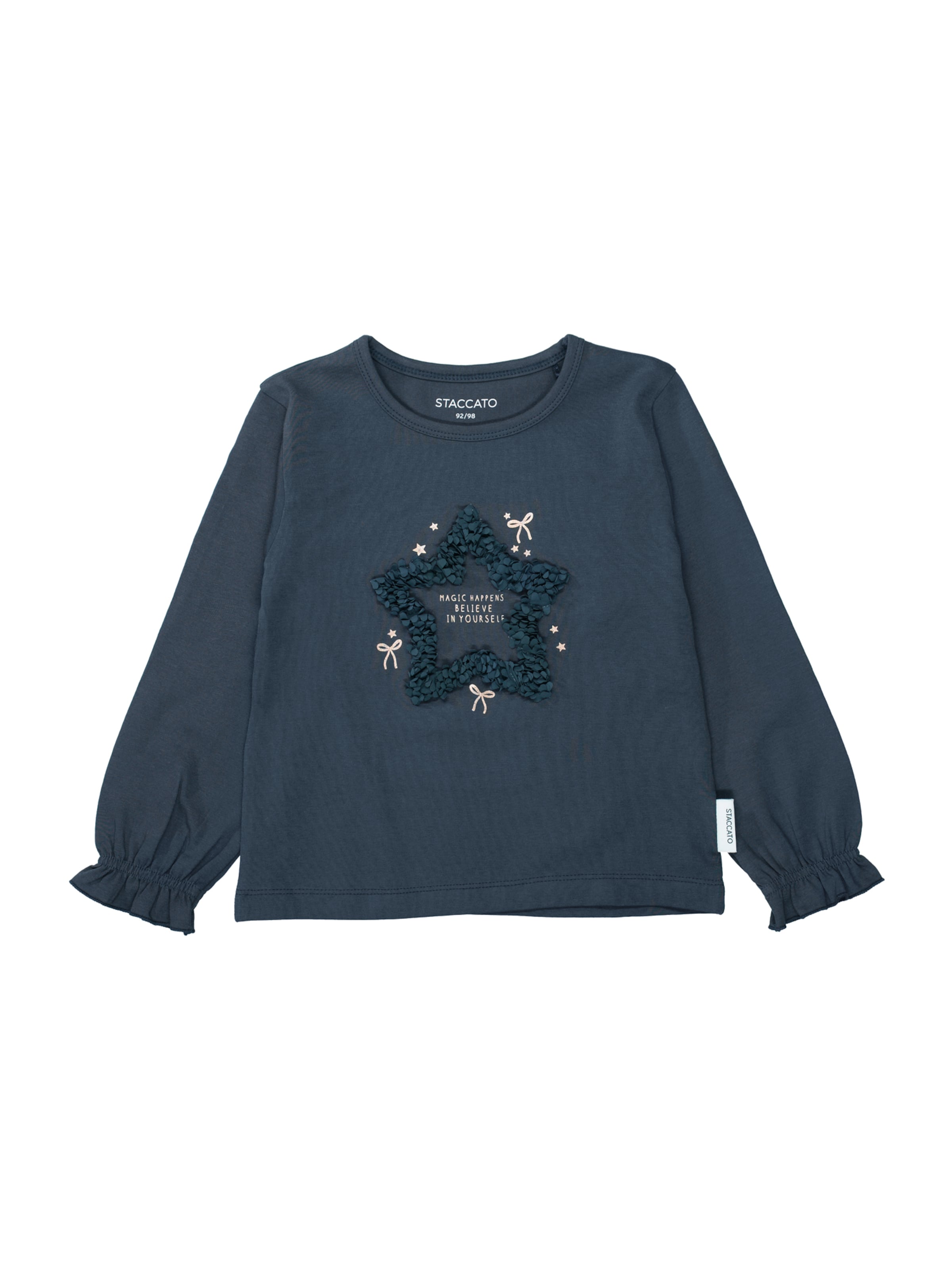 STACCATO Μπλουζάκι σε μπλε: μπροστά