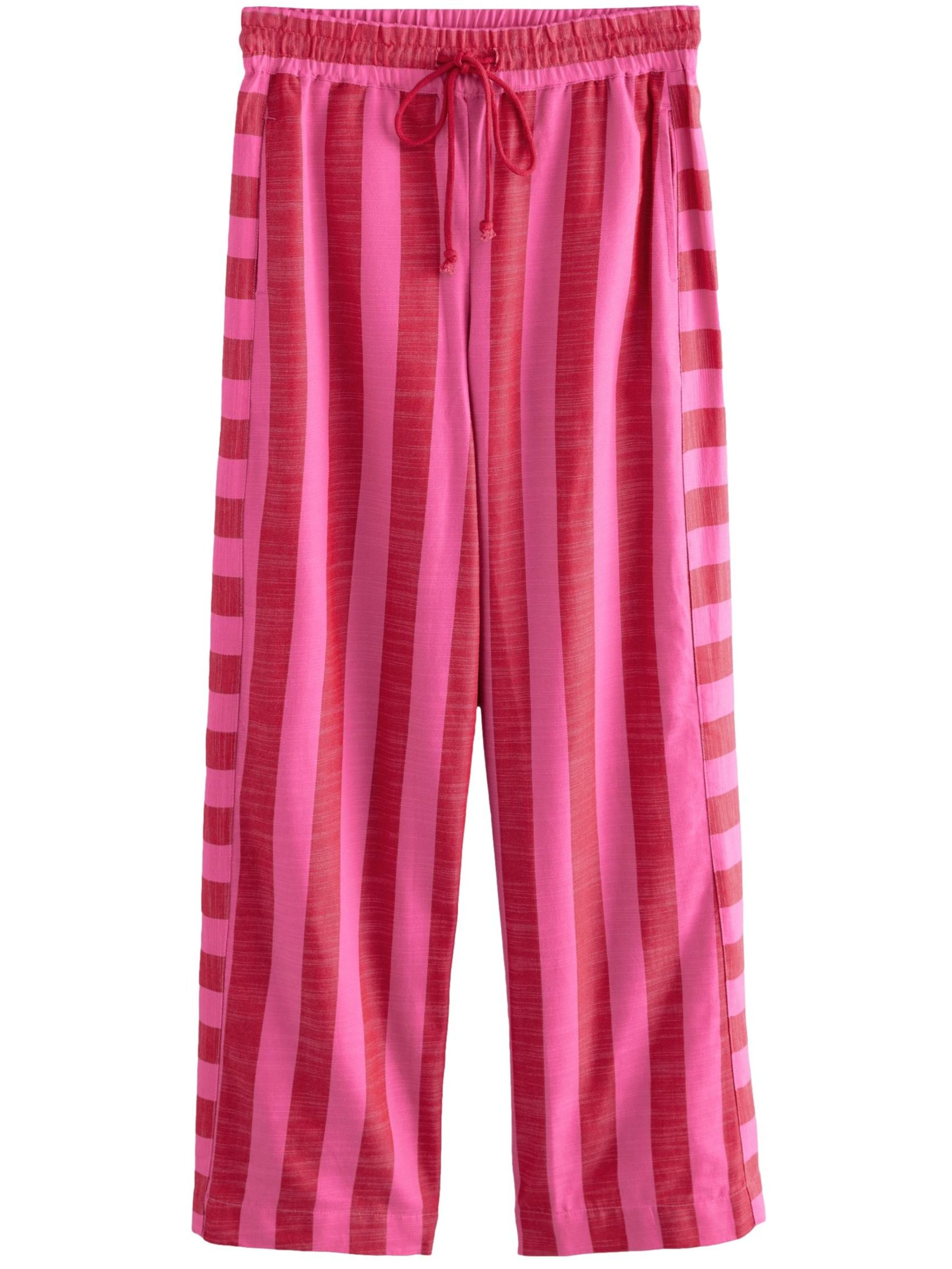 Next Pantalon en rose / magenta, Vue avec produit