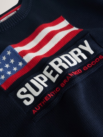 Superdry Trui in Blauw