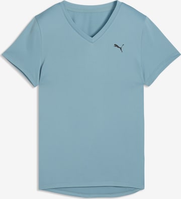 PUMA Sportshirt 'Tad Essential' in Blau: Vorderseite
