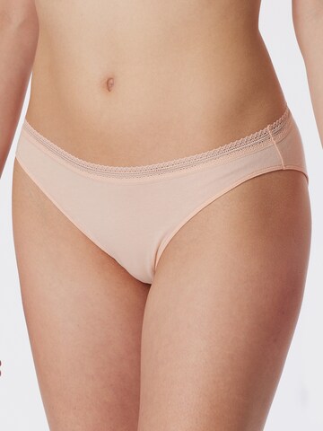 SCHIESSER Panty ' Cotton Lace ' in Beige: front