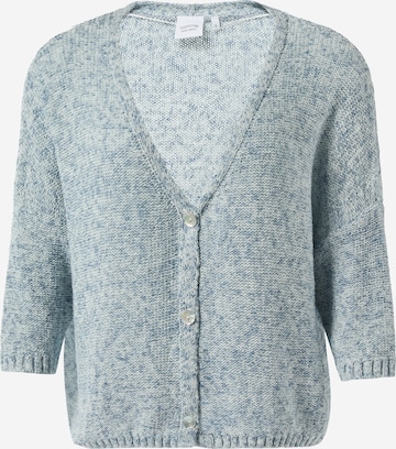 comma casual identity Knit Cardigan in Blue: front
