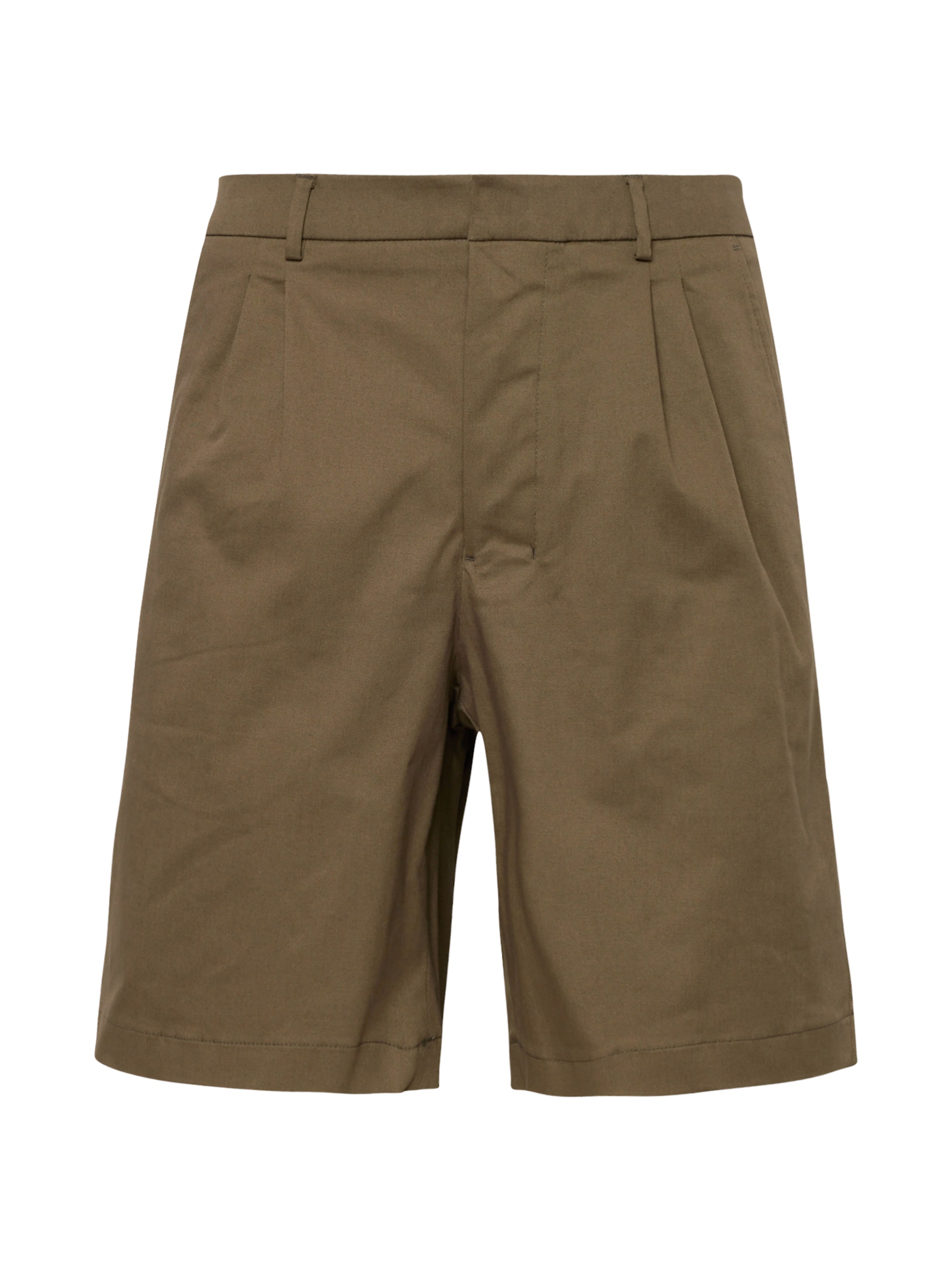 Regular Pantalon à pince 'Studio' Studio Seidensticker en vert : devant