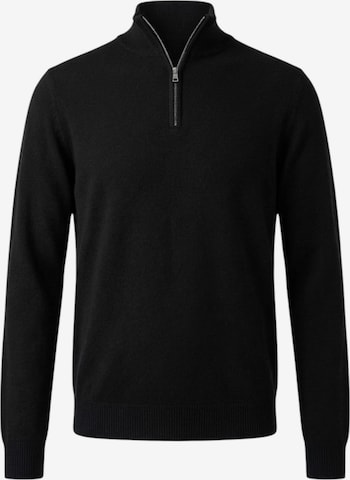 TEESHOPPEN Sweater in Black: front