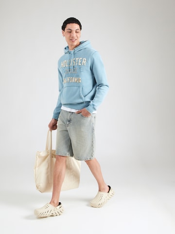 Sweat-shirt HOLLISTER en bleu