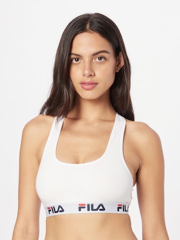 Bustier Soutien-gorge FILA en blanc : devant