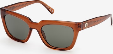 GUESS Sonnenbrille in Braun: Vorderseite