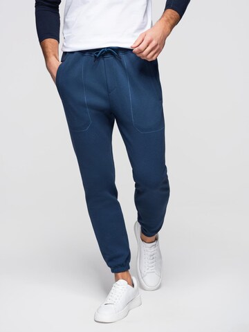 Ombre Regular Broek in Blauw: voorkant
