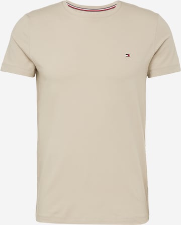 TOMMY HILFIGER Slim Fit T-Shirt in Grau: predná strana