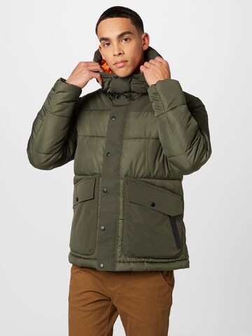 s.Oliver Winter jacket in Green: front