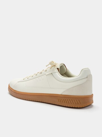 Pull&Bear Platform trainers in Beige