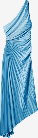 MANGO Suknia wieczorowa w kolorze niebieski: przód
