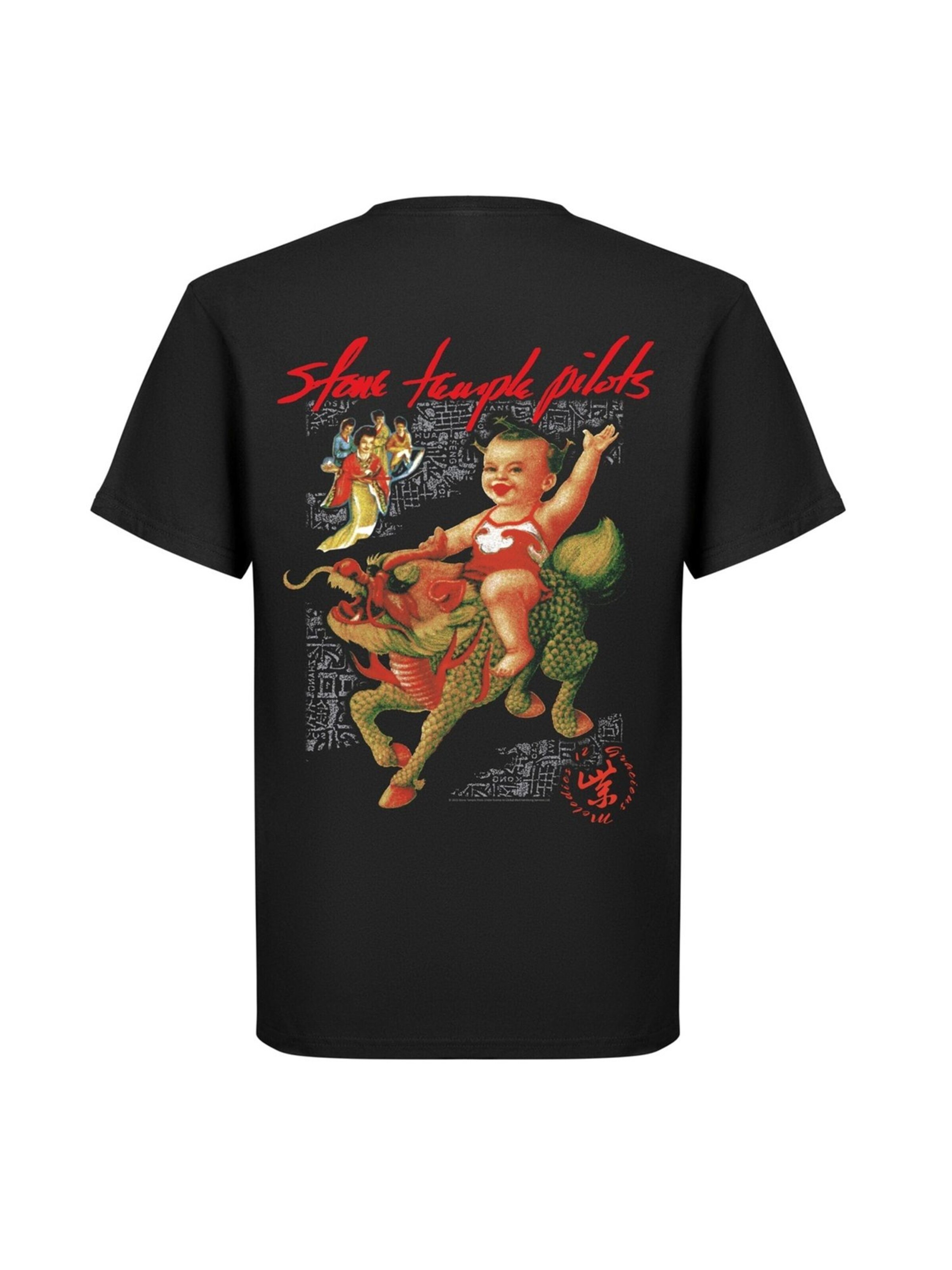 Maglietta 'Stone Temple Pilots' di Rockshirts in nero