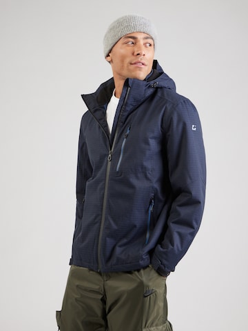 KILLTEC Outdoor jacket 'KOW 7' in Blue: front
