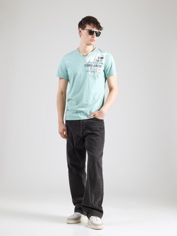CAMP DAVID Shirt in Green
