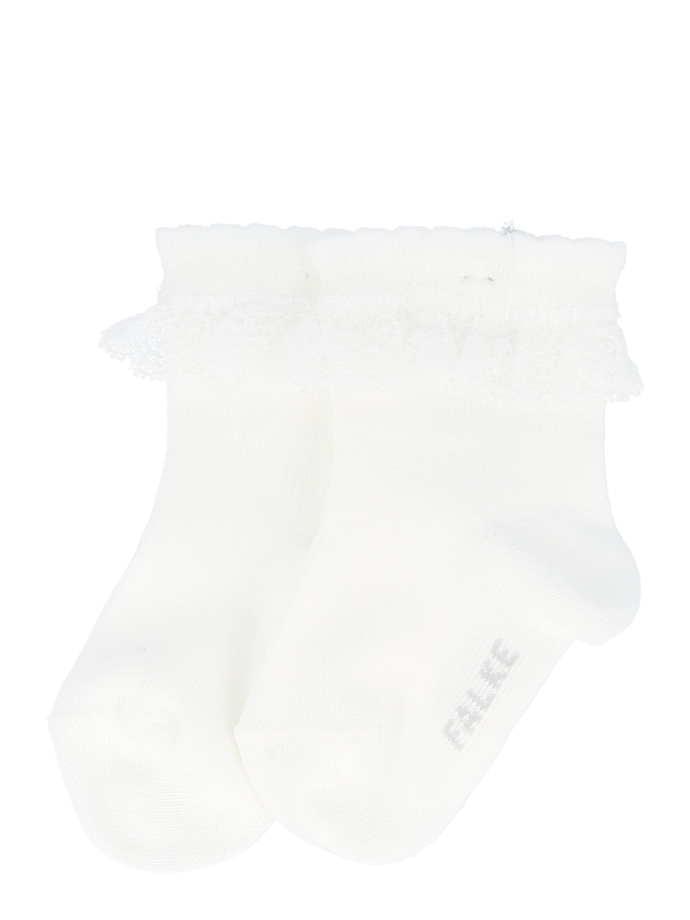 Calzino di FALKE in bianco: frontale