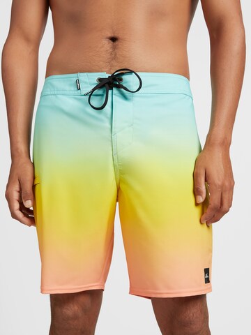 O'NEILL - Calções de surf 'Heat Fade 19' em mistura de cores: frente