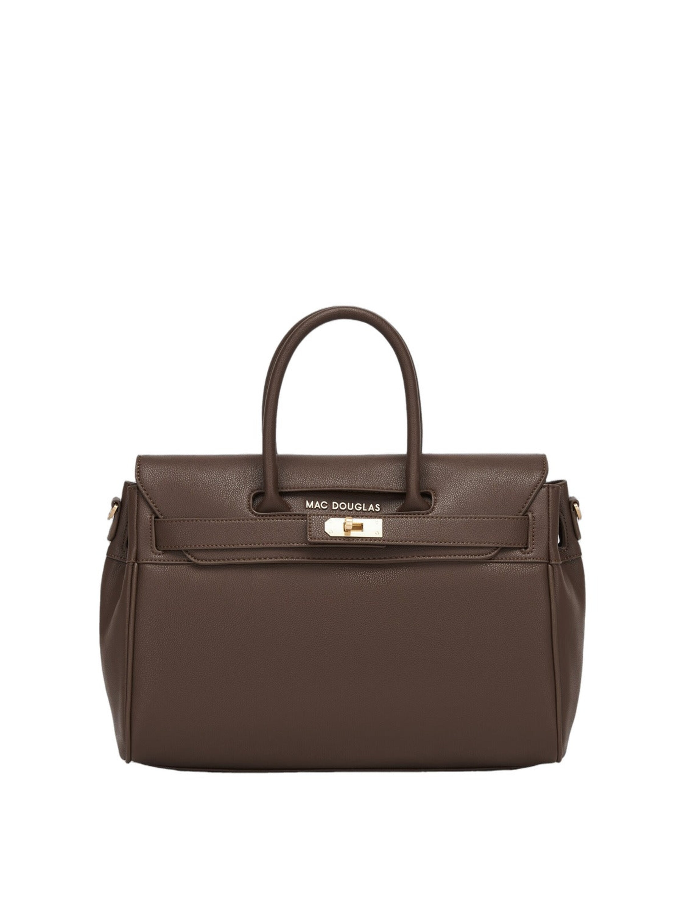 MAC DOUGLAS Handbag 'Milo' in Brown: front