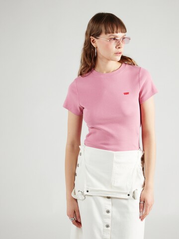 LEVI'S ® T-Shirt 'ESSENTIAL SPORTY' in Pink: predná strana