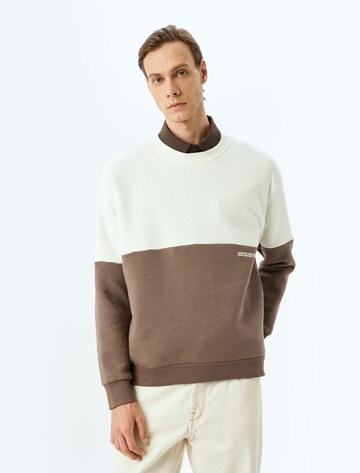 Koton Sweatshirt in Beige: front