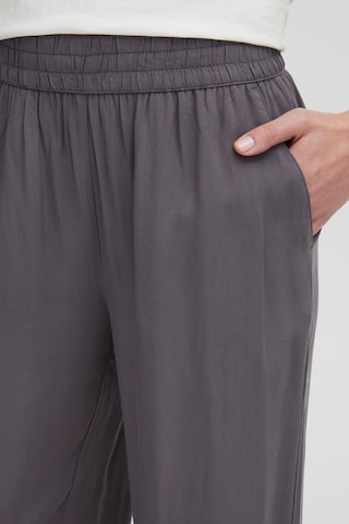 Oxmo Wide leg Pants 'Elisabeth' in Grey