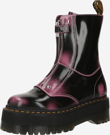 Dr. Martens - Botines 'Jetta Hi Max' en rosa: frente