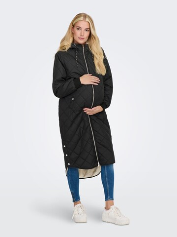 Only Maternity Zimní kabát 'Sandy' – černá