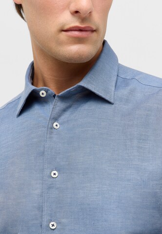 ETERNA Slim fit Zakelijk overhemd in Blauw