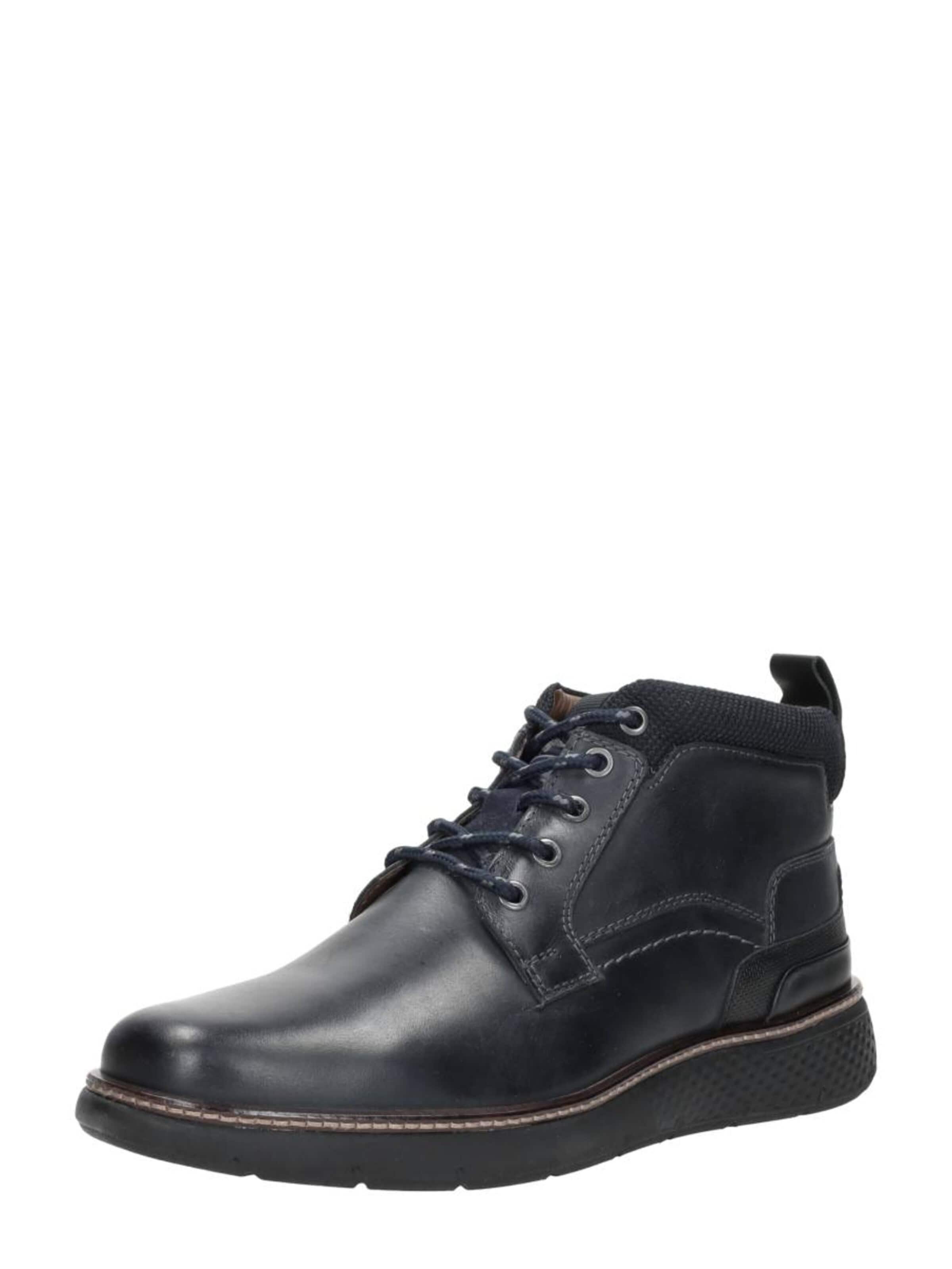 Australian Lace-Up Boots 'Rockefeller' in Blue