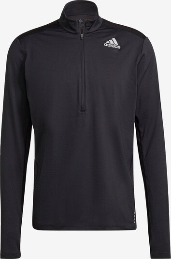 Tricou funcțional ADIDAS PERFORMANCE pe negru / alb, Vizualizare produs
