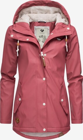 Ragwear Performance Jacket 'Marge' in Pink: front