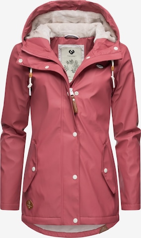 Ragwear Weatherproof jacket 'Marge' in Pink: front