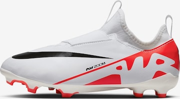 NIKE Athletic Shoes 'Mercurial Vapor Zoom 15 Academy' in White: front