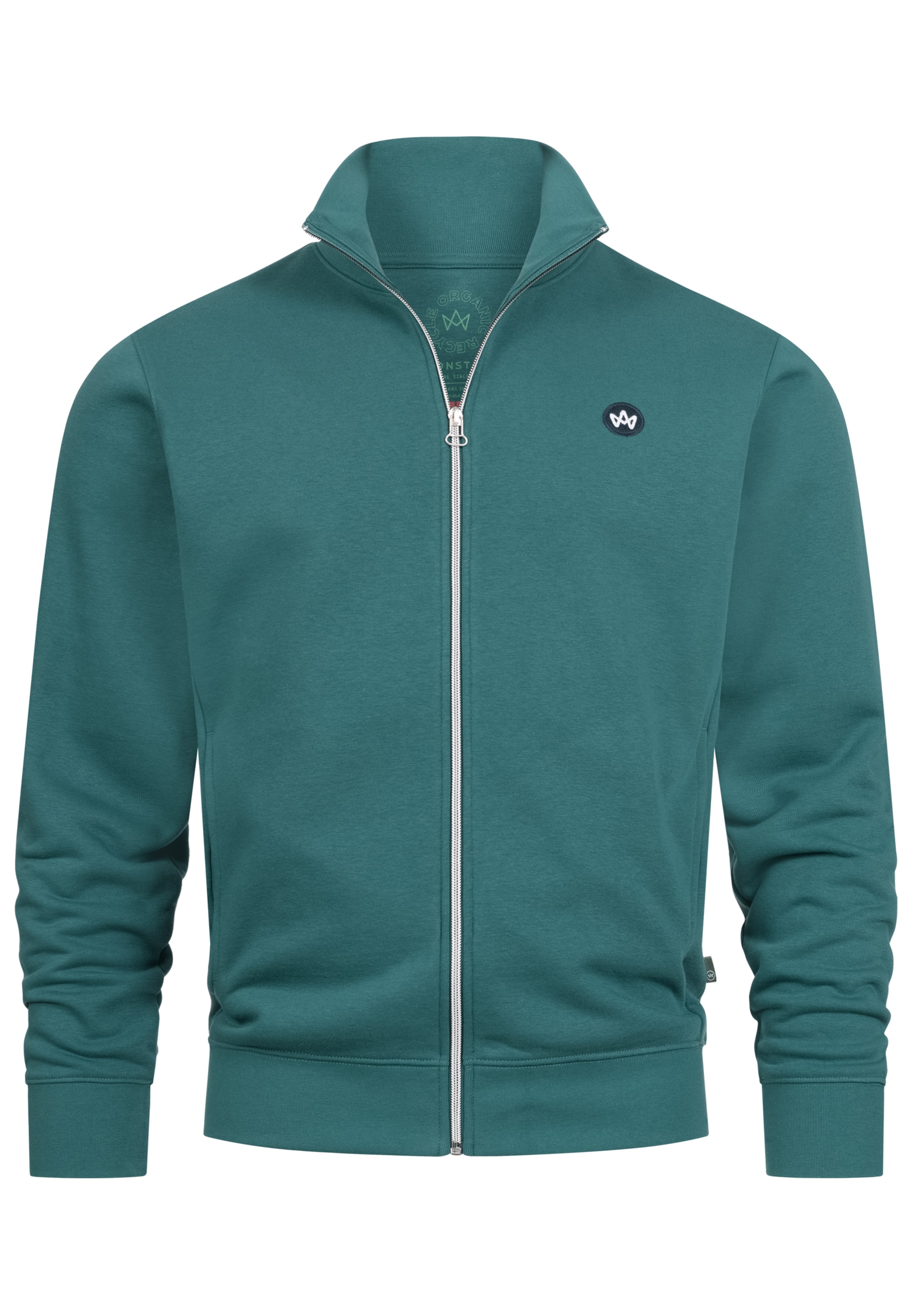 Kronstadt Sweat jacket in Green: front