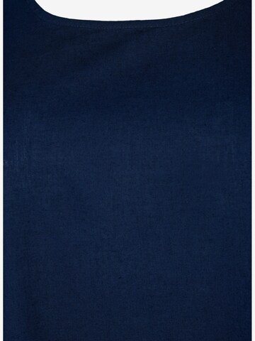 Bluză 'VFLEX' de la Zizzi pe albastru