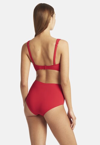 SEA LEVEL T-Shirt Bikinitop 'Essentials Edit' in Rot