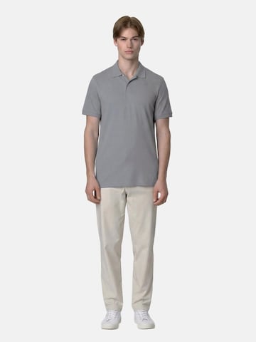 K-Way Shirt 'K-WAY AMEDEE PIQUE SLIM T-Shirt e Polo' in Grijs