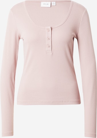 VILA Shirt 'HOLLIE' in Pink: predná strana