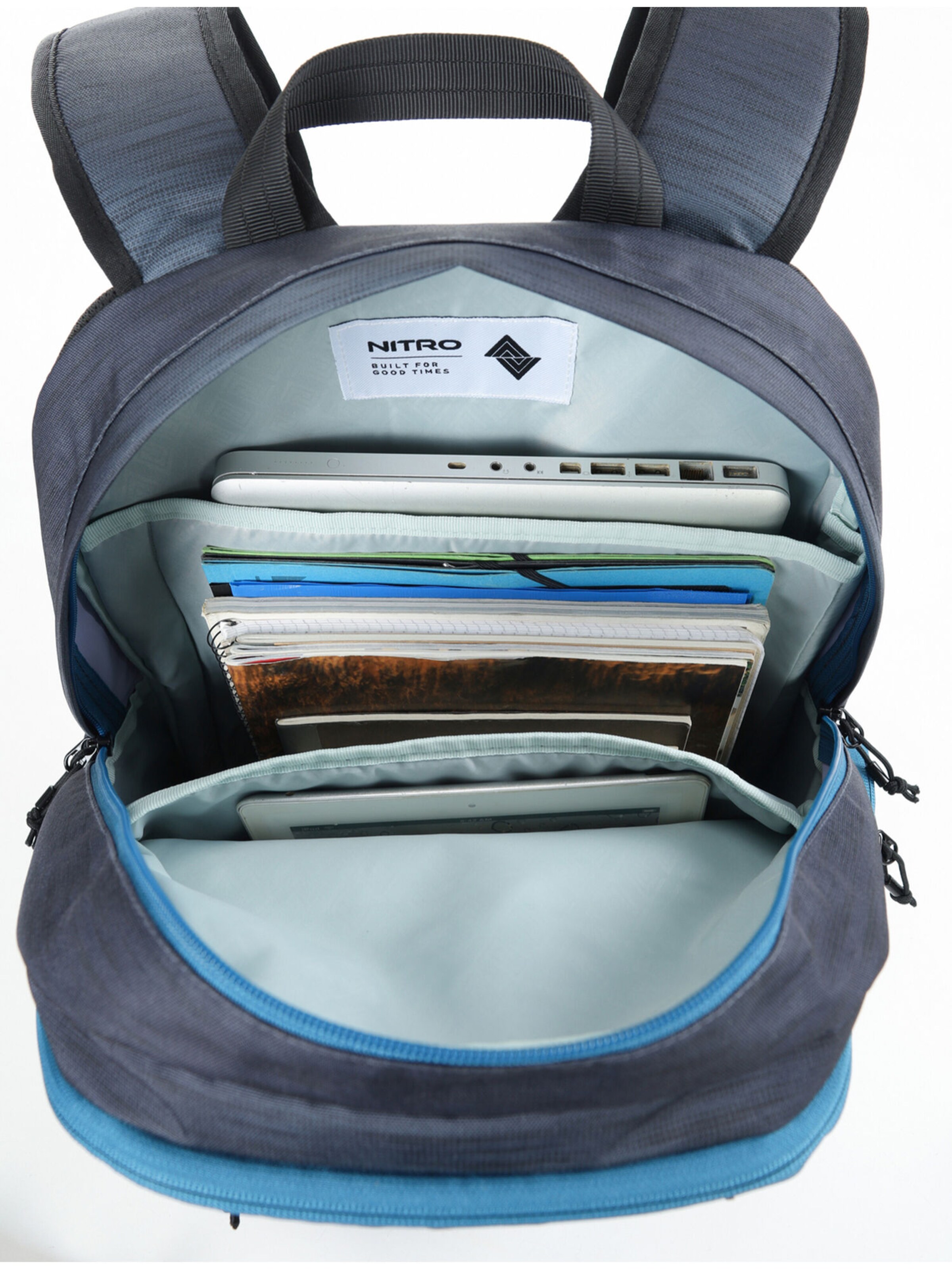 NITRO Rucksack 'Future Hero' in Grau