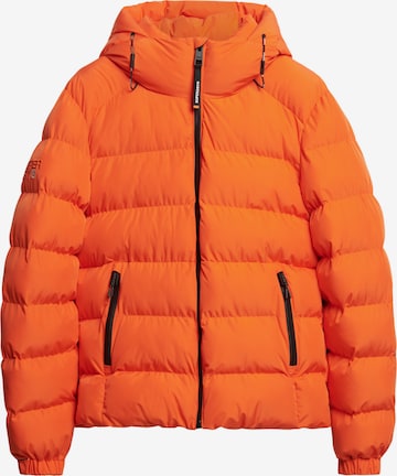 Superdry - Casaco de inverno em bege: frente