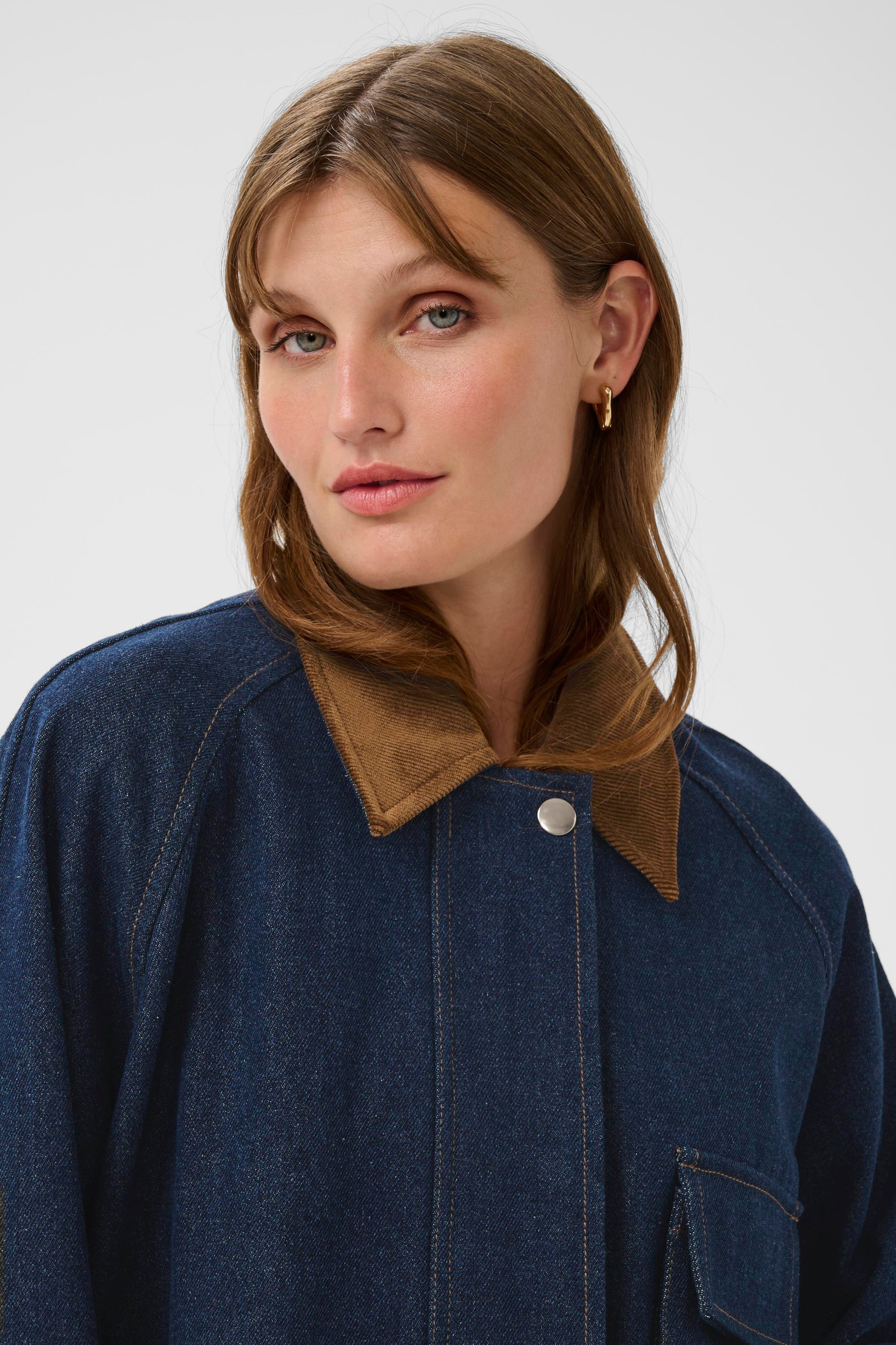 Veste mi-saison 'SLJannine' SOAKED IN LUXURY en bleu