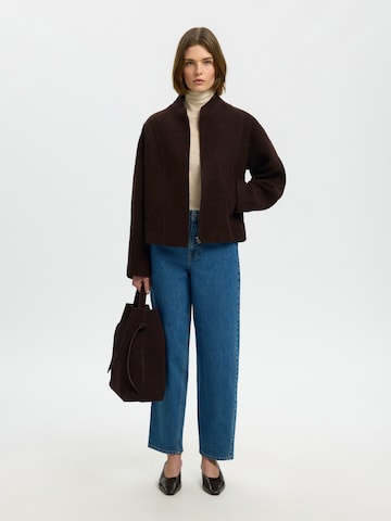 SELECTED Jacke 'SLWJACQUELINE' in Braun