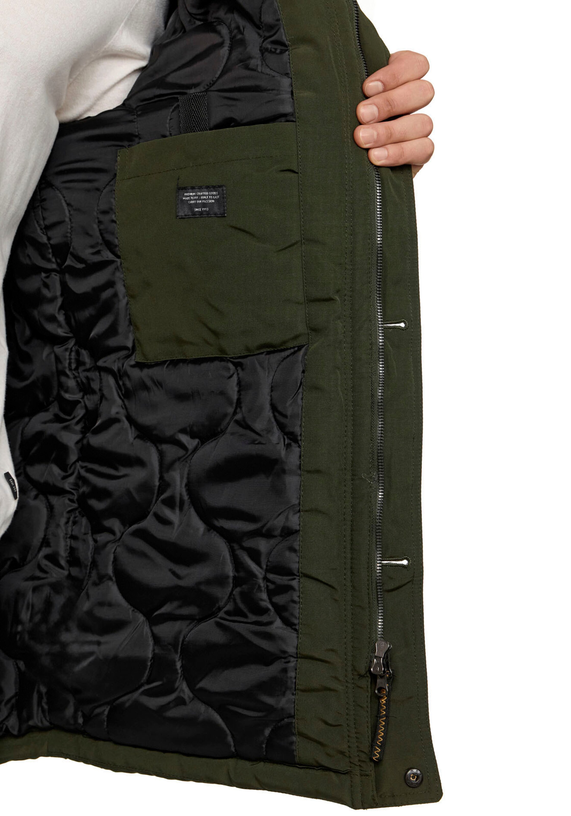 INDICODE JEANS Parka in Grün