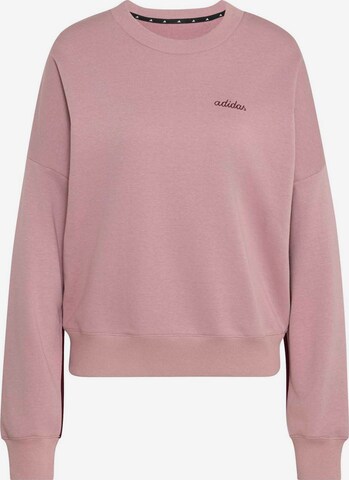 ADIDAS SPORTSWEAR - Sweatshirt de desporto em roxo: frente