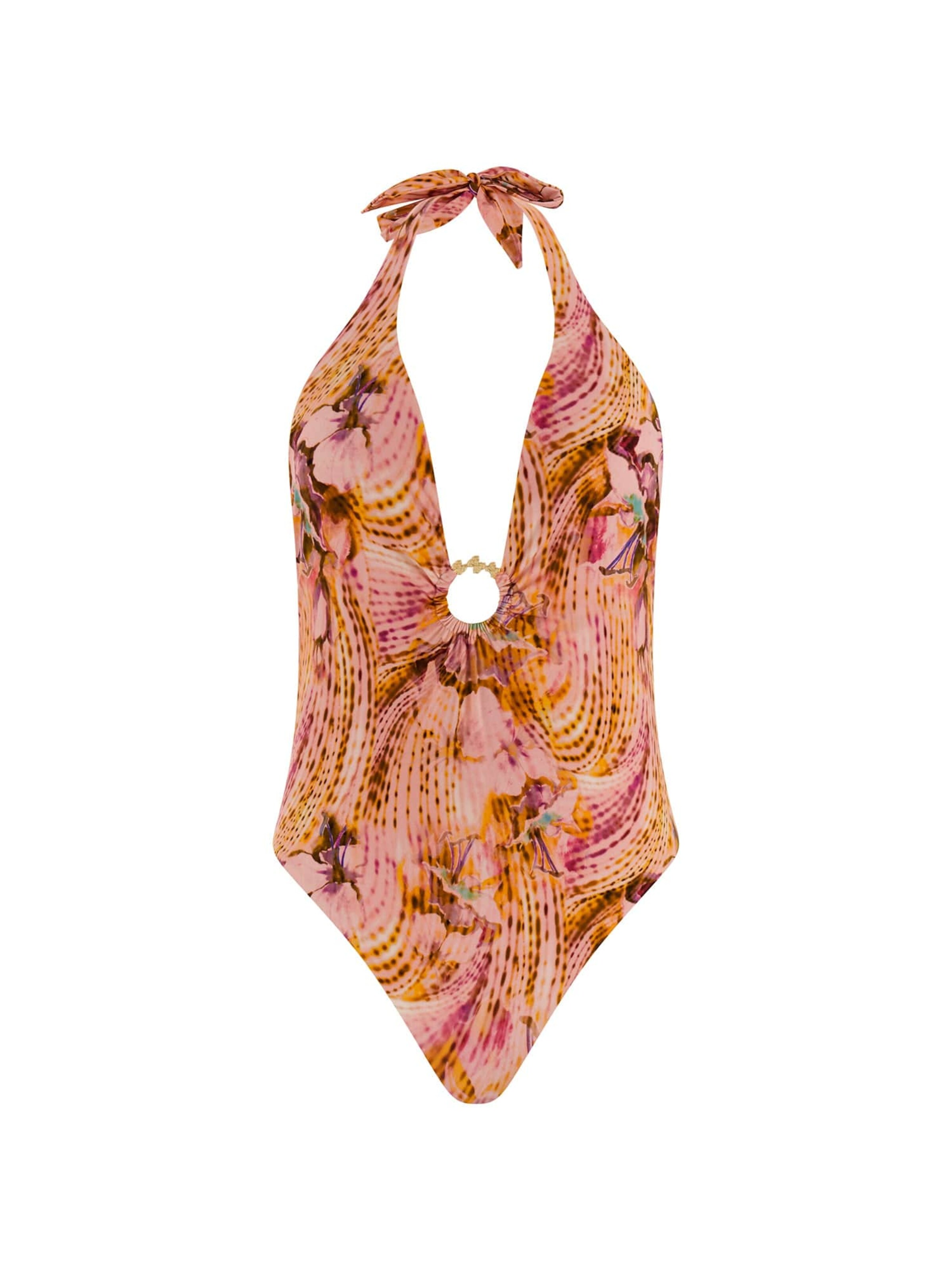 GUESS Swimsuit in Pink: front