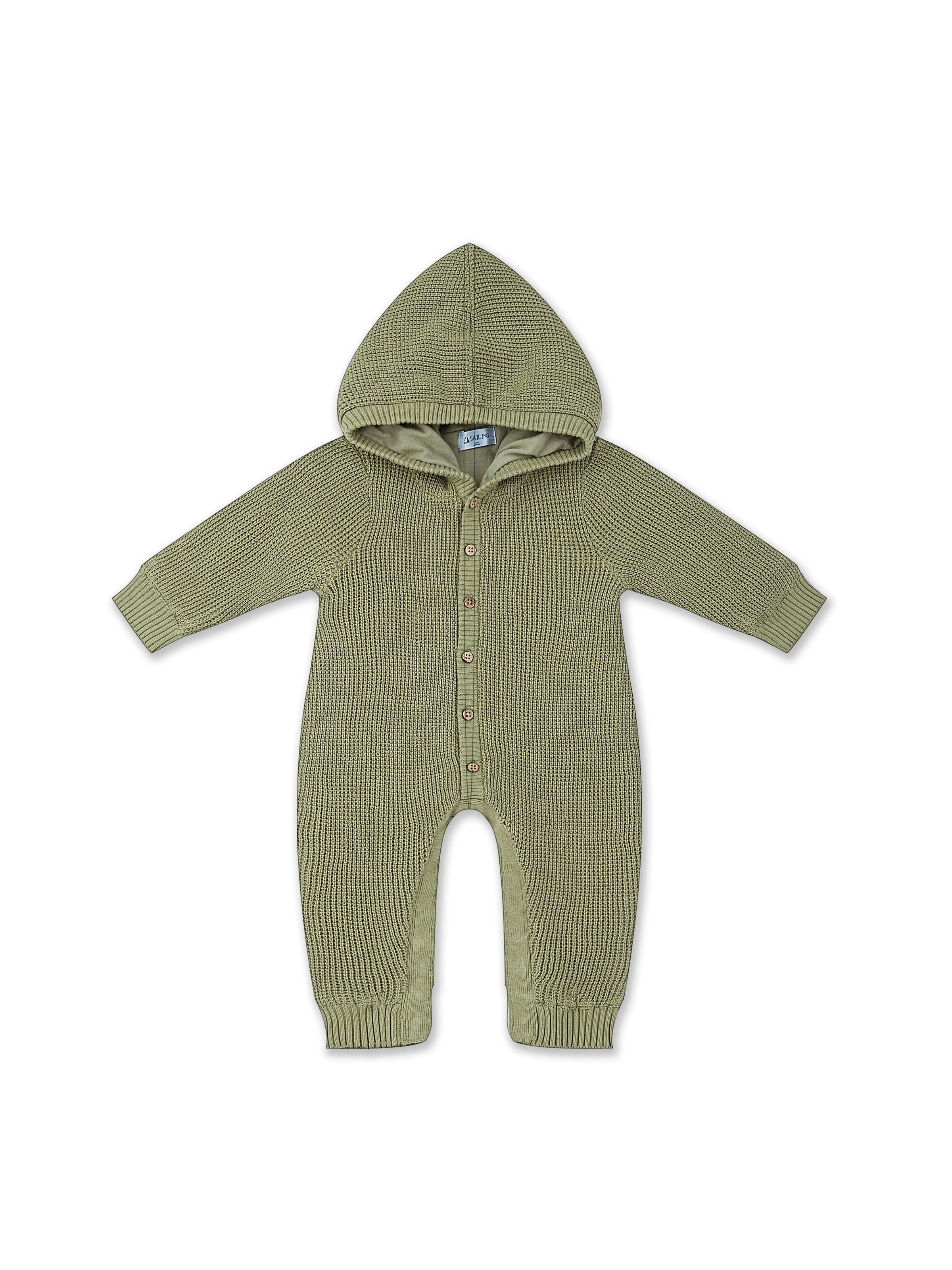 Sailing Romper/Bodysuit in Green