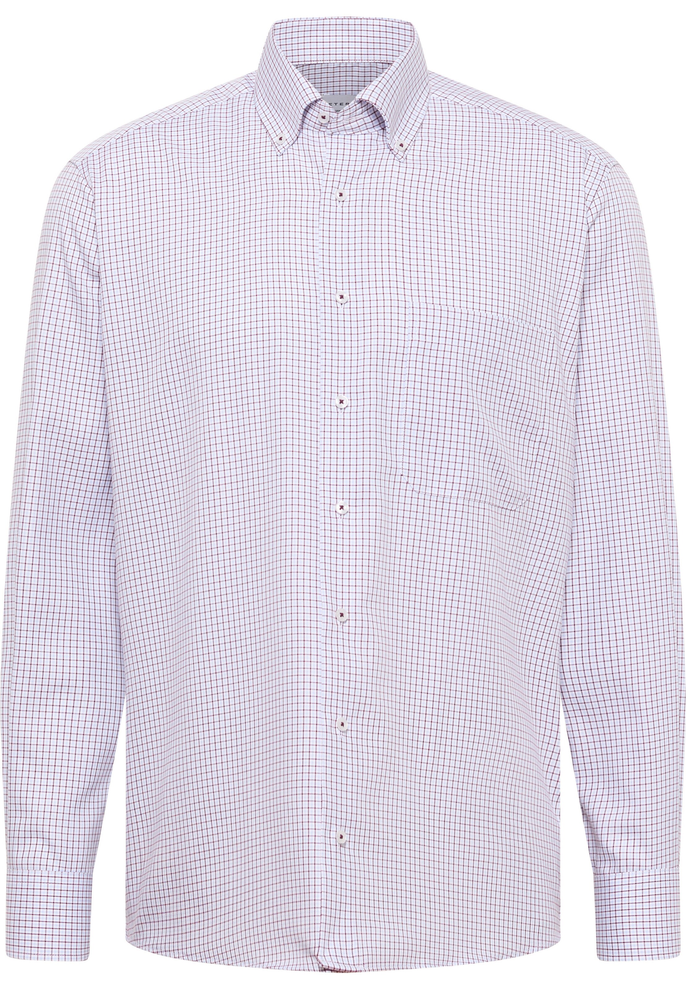 ETERNA Comfort fit Business shirt in White: front