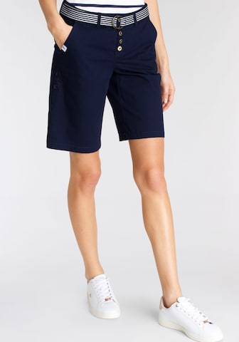 DELMAO Regular Shorts in Blau: predná strana