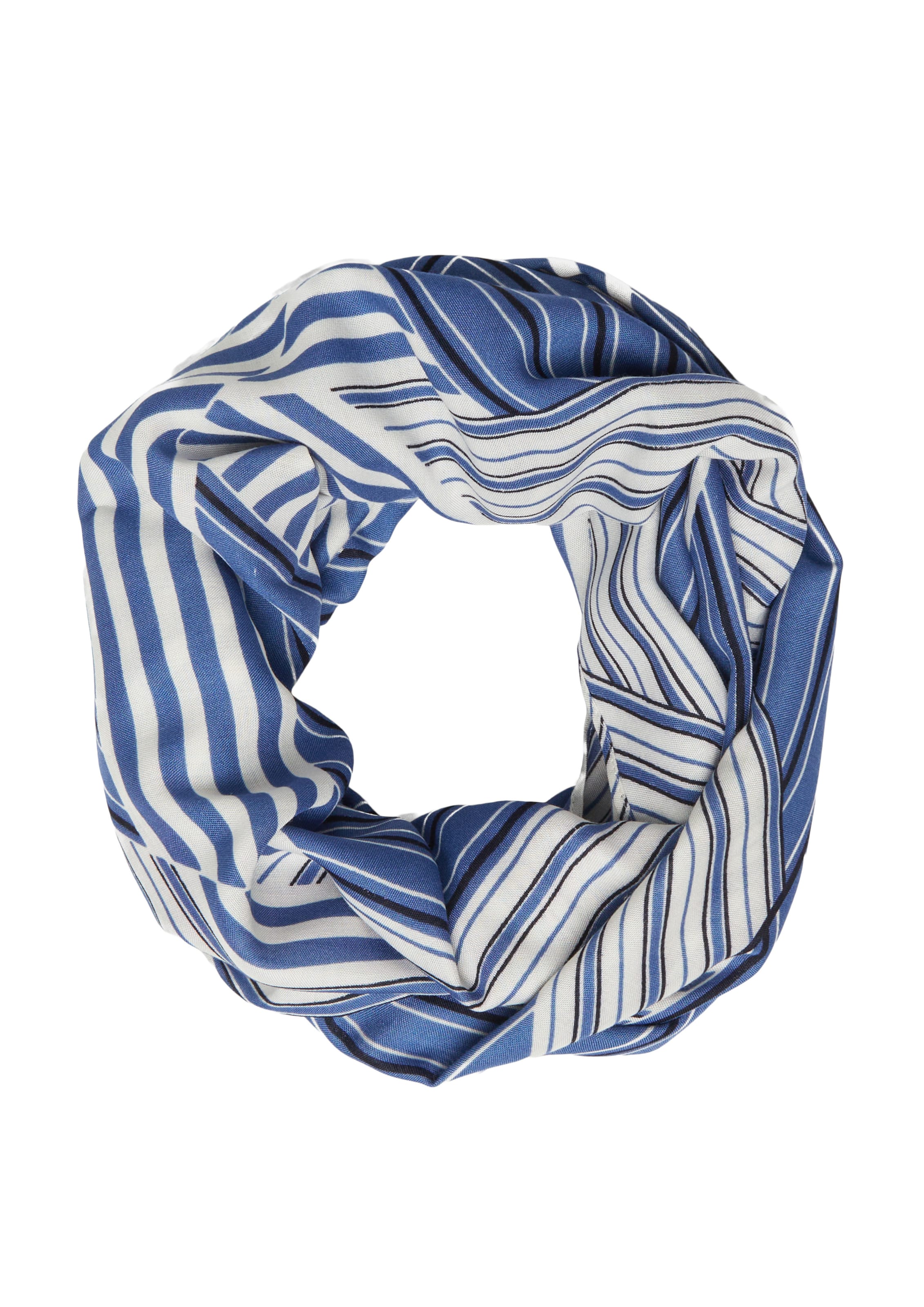 Écharpe tube s.Oliver en blanc : devant